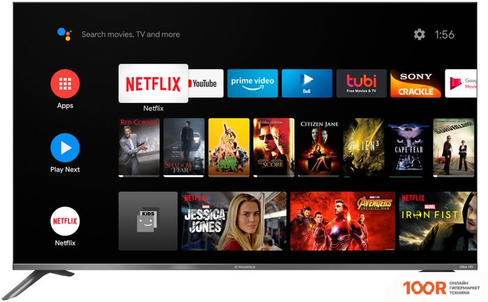 Телевизор MAUNFELD MLT55USD02G (287337)