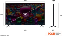 Телевизор LG UHD AI UA75 86UA75009LA (287225)