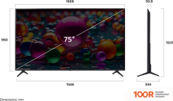 Телевизор LG UHD AI UA75 75UA75009LA (287224)