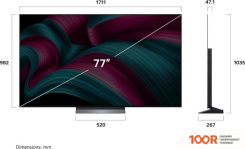 Телевизор LG OLED EVO AI C5 OLED77C5RLA (287071)