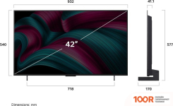 Телевизор LG OLED EVO AI C5 OLED42C5RLA (287067)