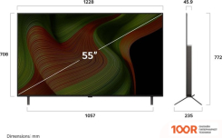 Телевизор LG OLED AI B5 OLED55B5RLA (287040)