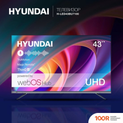 Телевизор Hyundai H-LED43BU7100 (286261)