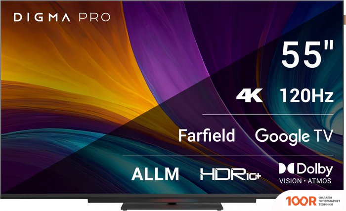Телевизор Digma PRO UHD 55C (285680)