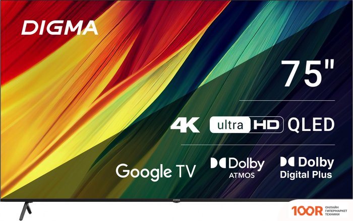 Телевизор Digma DM-LED75UQB31 (285673)