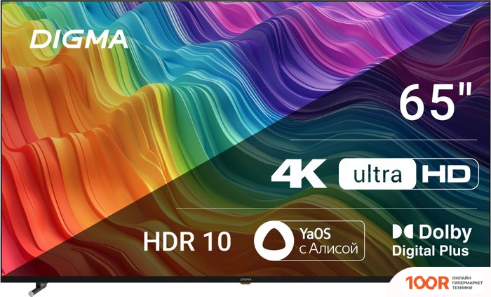 Телевизор Digma DM-LED65UBB33 (285668)