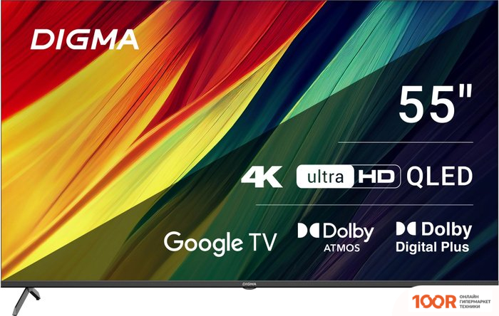 Телевизор Digma DM-LED55UQB31 (285667)
