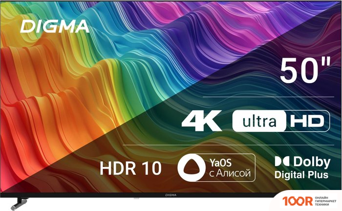 Телевизор Digma DM-LED50UBB33 (285657)