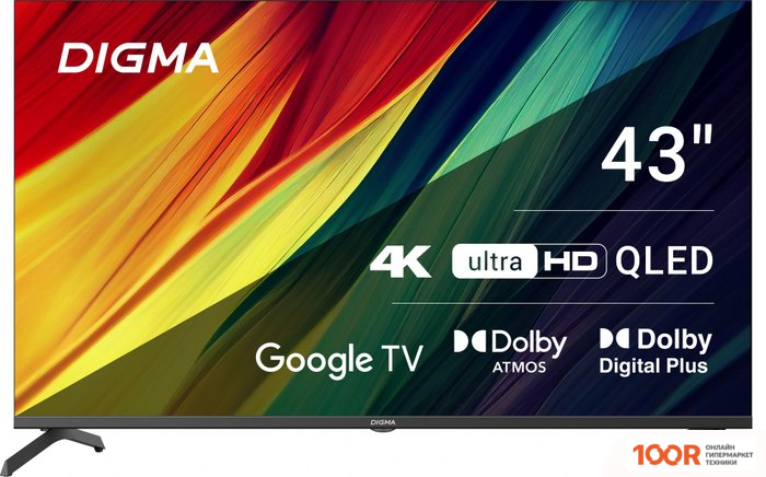 Телевизор Digma DM-LED43UQB31 (285655)