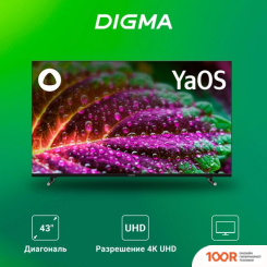 Телевизор Digma DM-LED43UBB33 (285650)