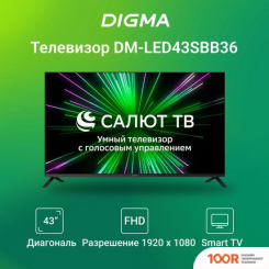 Телевизор Digma DM-LED43SBB36 (285647)