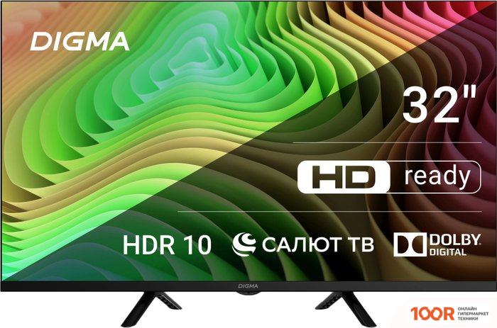 Телевизор Digma DM-LED32SBB34 (285633)