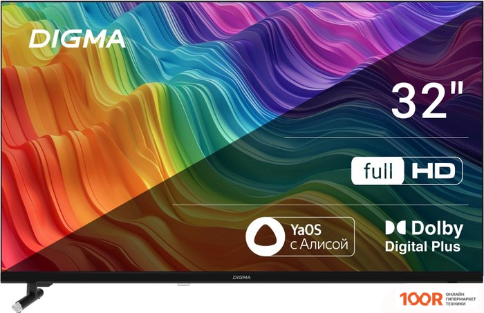 Телевизор Digma DM-LED32SBB33 (285632)