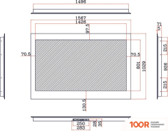 Телевизор AVEL AVS655SM (MAGIC MIRROR) (284890)