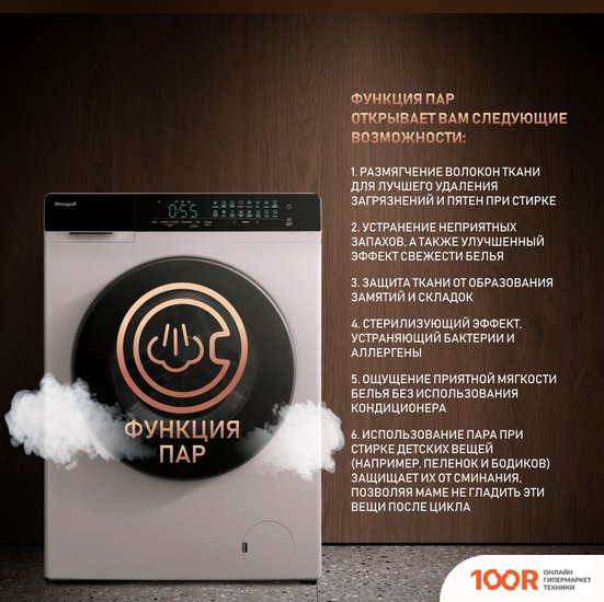 Weissgauff WMD 788 TOUCH INVERTER STEAM (269686)