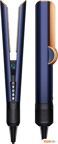 Dyson AIRSTRAIT (С ПЕРЕХОДНИКОМ НА ЕВРОВИЛКУ, КЕРАМИЧЕСКИЙ БЕРЛИНСКАЯ ЛАЗУРЬ/МЕДНЫЙ) (265454)