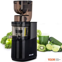 Соковыжималка Biochef ATLAS PRO WHOLE SLOW JUICER DCWA400 (ЧЕРНЫЙ) (264470)