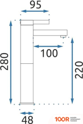 Rea POLO B9942 (БЕЛЫЙ/ХРОМ) (260560)