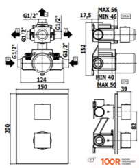 Paffoni LEQ519CR/M (259630)