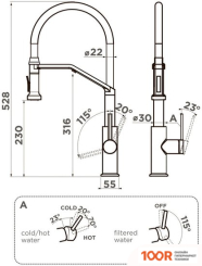 Omoikiri MAKKARI 2 PLUS-SB-GB-BL (ГРАФИТ/ЧЕРНЫЙ) (259356)