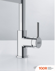 Franke LINA SEMI-PRO 115.0626.085 (ХРОМ/ЧЕРНЫЙ) (254195)