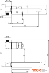 Deante ARNIKA BQA R54L (ЗОЛОТО) (251821)