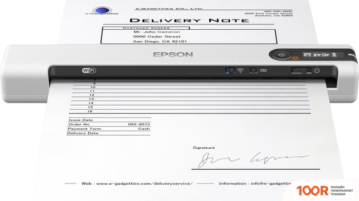 Сканер Epson WORKFORCE DS-80W (249086)