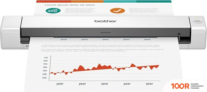 Сканер Brother DS-640 (249070)