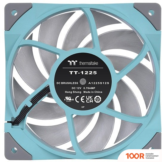 Thermaltake TOUGHFAN 12 TURQUOISE HIGH CL-F117-PL12TQ-A (248845)