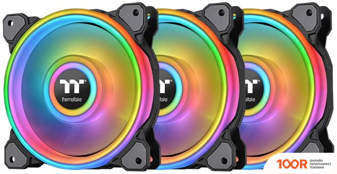 Thermaltake RIING QUAD 14 RGB TT PREMIUM 3 FAN PACK CL-F089-PL14SW-A (248776)
