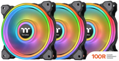 Thermaltake RIING QUAD 12 RGB TT PREMIUM 3 FAN PACK CL-F088-PL12SW-A (248772)