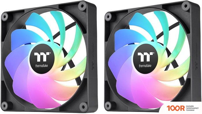 Thermaltake CT120 SYNC REVERSE ARGB 2-FAN PACK CL-F173-PL12SW-A (248702)