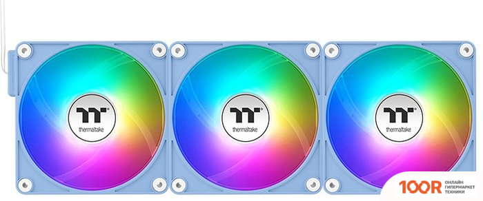 Thermaltake CT120 EX REVERSE ARGB 3-FAN PACK CL-F198-PL12BU-A (248697)