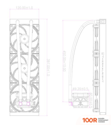 Thermalright FROZEN WARFRAME 360 (ЧЕРНЫЙ) (248463)