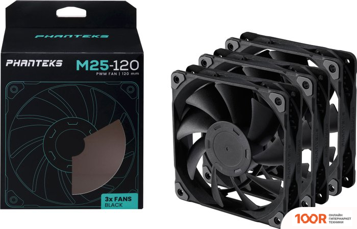 Phanteks M25-120 PH-F120M25_PWM_BBK01_3P (247942)