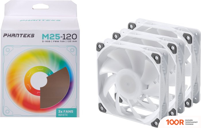 Phanteks M25-120 D-RGB PH-F120M25_DRGB_PWM_WT01_3P (247940)