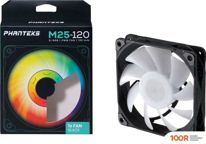 Phanteks M25-120 D-RGB PH-F120M25_DRGB_PWM_BK01 (247937)