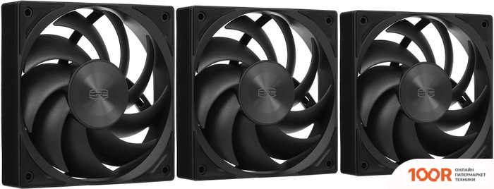 PCCooler F5 R120 (ЧЕРНЫЙ, 3 ШТ.) (247789)