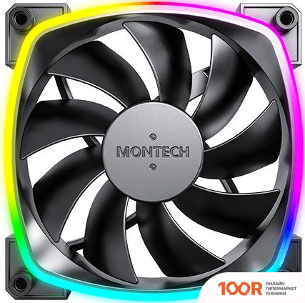 Montech AX120 PWM (ЧЕРНЫЙ) (247593)