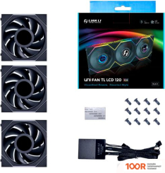Lian Li UNI FAN TL LCD 120 TRIPLE PACK G99.12TLLCD3B.R0 (247582)