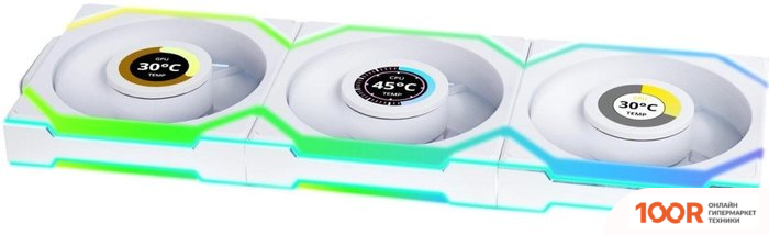 Lian Li UNI FAN SL 120 WIRELESS LCD REVERSE G99.12RSLLCD1W3W.R0 (247510)