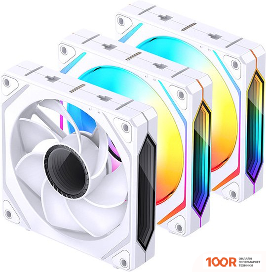 Jonsbo ZL-120 REVERSED (БЕЛЫЙ, 3 ШТ.) (247424)