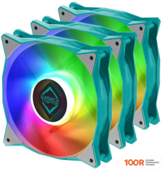 Iceberg Thermal ICEGALE ARGB 120MM 3-PACK (БИРЮЗОВЫЙ) (246819)