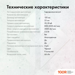 GMNG GG-CF120FRGB3-PWMBK (246788)