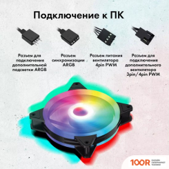 GMNG GG-CF120ARGB2-PWMBK (246782)