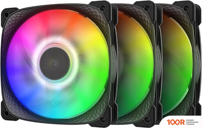 Geometric Future SQUAMA 2505 ARGB TRIPLE PACK (ЧЕРНЫЙ) (246709)