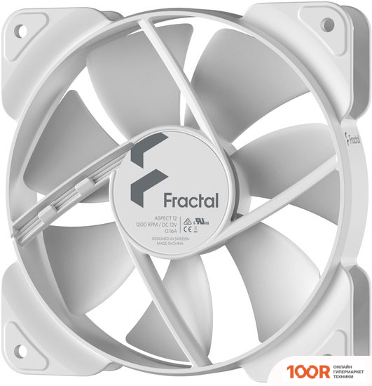 Fractal Design ASPECT 12 (БЕЛЫЙ) FD-F-AS1-1202 (246508)