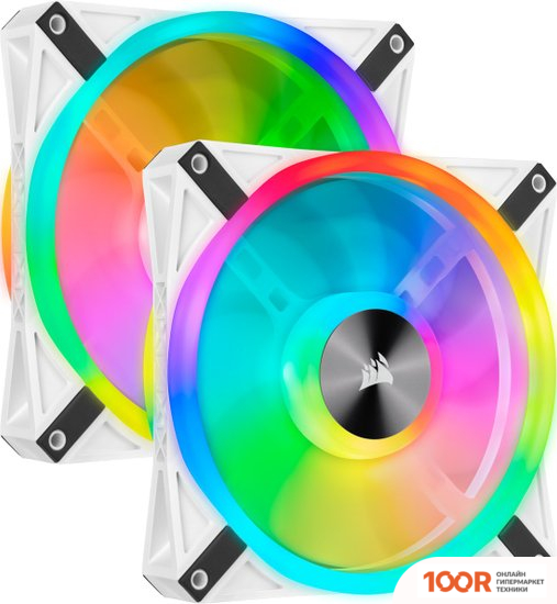 Corsair ICUE QL140 RGB WHITE DUAL PACK CO-9050106-WW (245835)