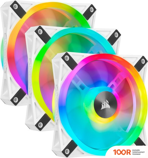 Corsair ICUE QL120 RGB WHITE TRIPLE PACK CO-9050104-WW (245832)