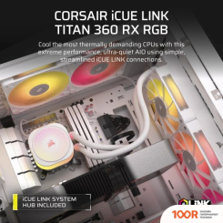 Corsair ICUE LINK TITAN 360 RX RGB CW-9061021-WW (245823)